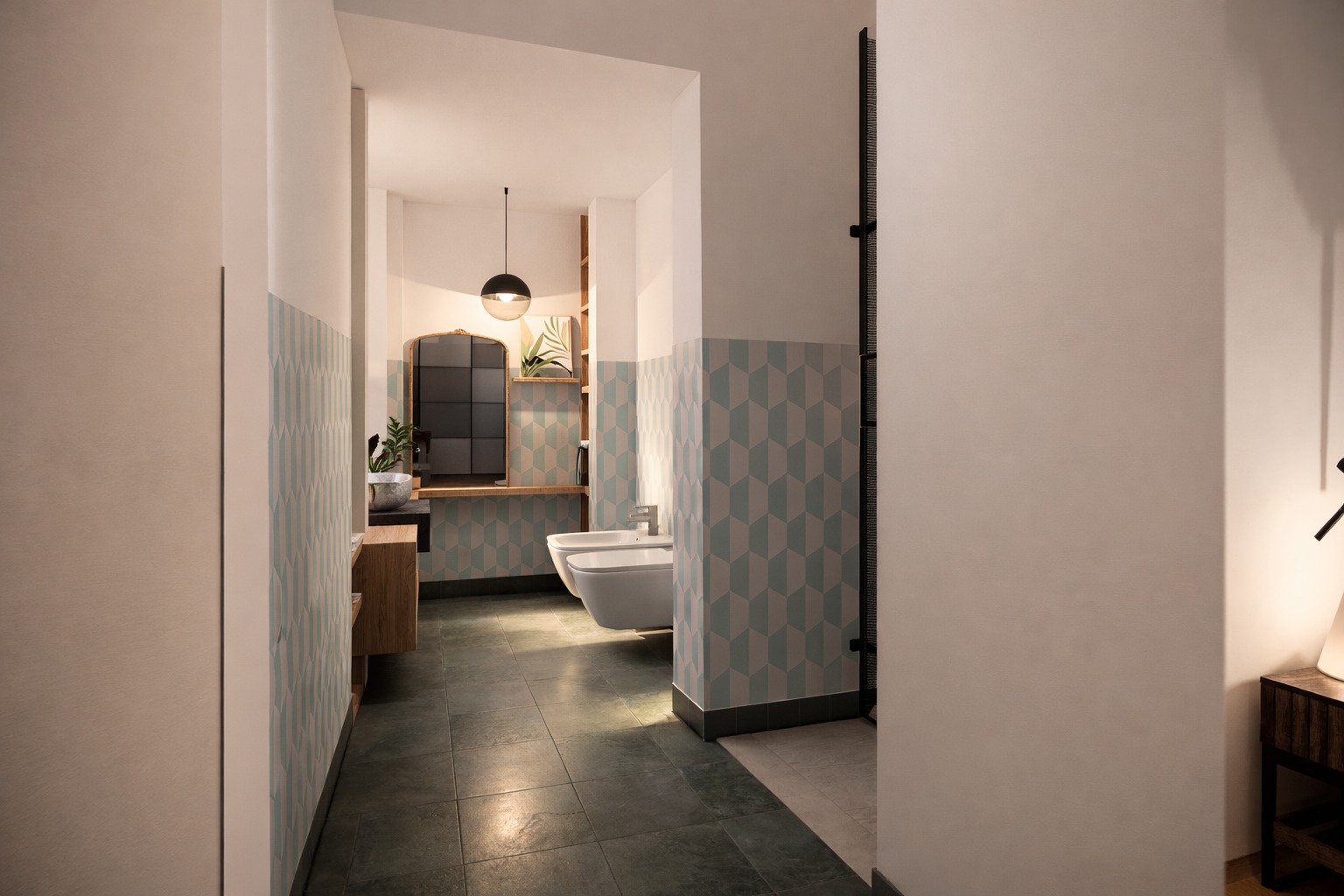 Il bagno en suite