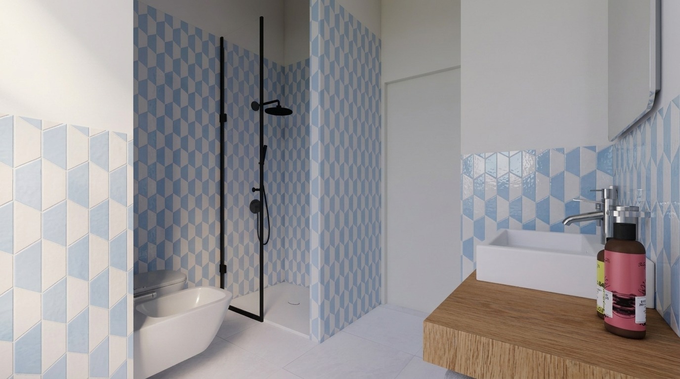 Il secondo bagno, finestrato